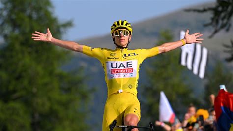 Tadej Pogačar equals one of cycling’s most .